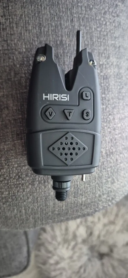 Hirisi Carp Fishing Bite Alarms with Volume Tone Sensitivity Control LED Indicator B160 Fishing Accessories photo review
