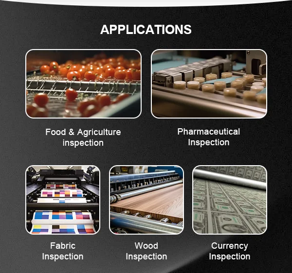 8K 2.5GigE ICapro Industrial Line Scan Camera TDI Low-Power Fiber Optic High-Speed NIR Imaging for Fabric & Textile Inspection