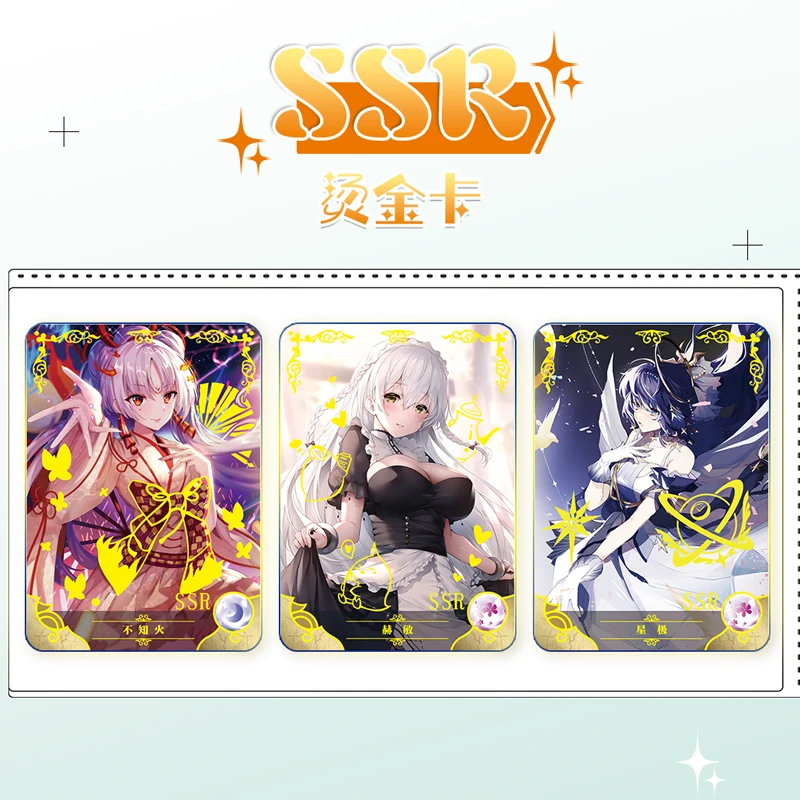 Anime Trading Cards Goddess Story Collection Cards Box Booster TCG Anime Playing Cards