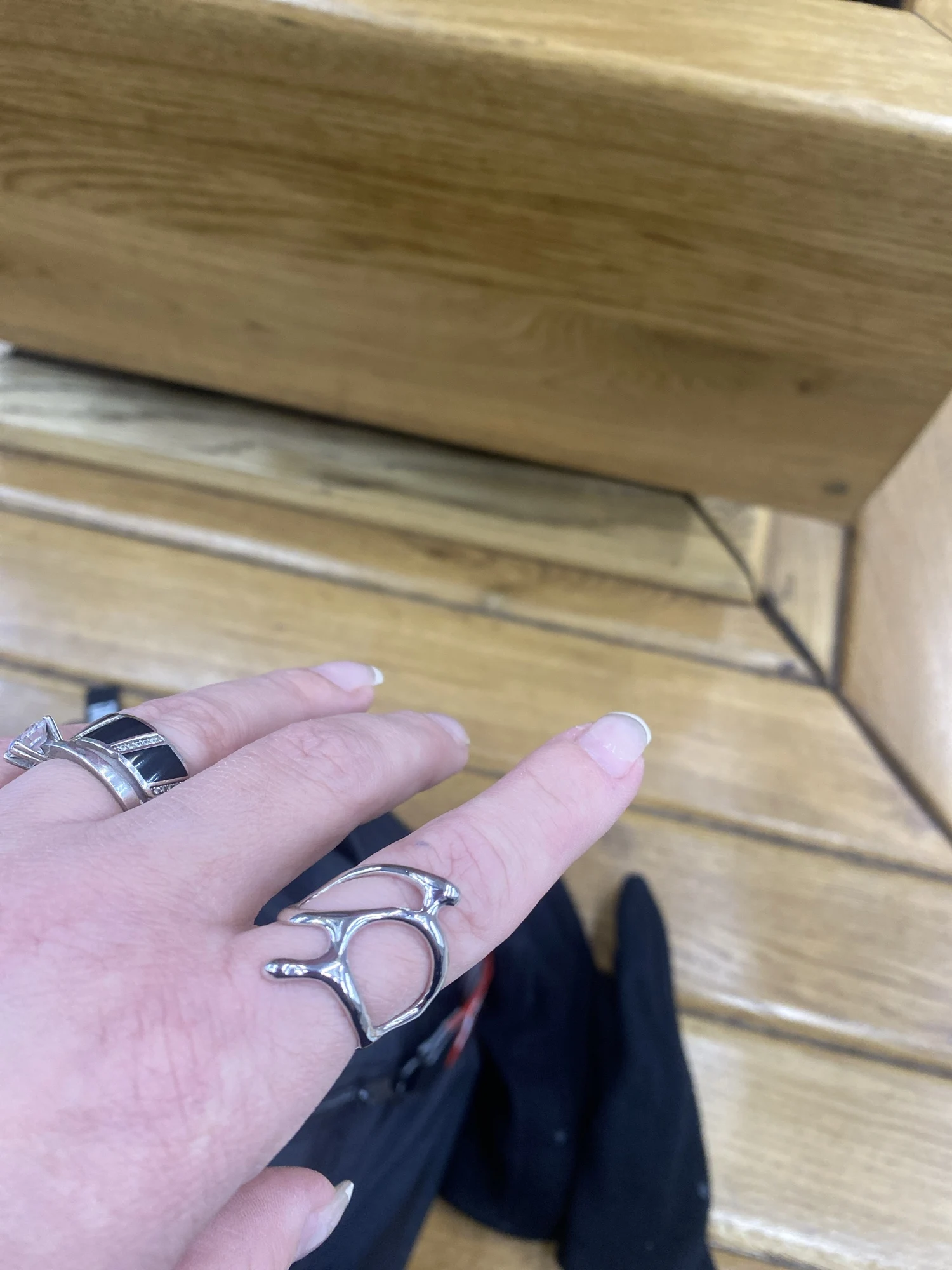 Adjustable Colorful Drip Glaze Ring photo review