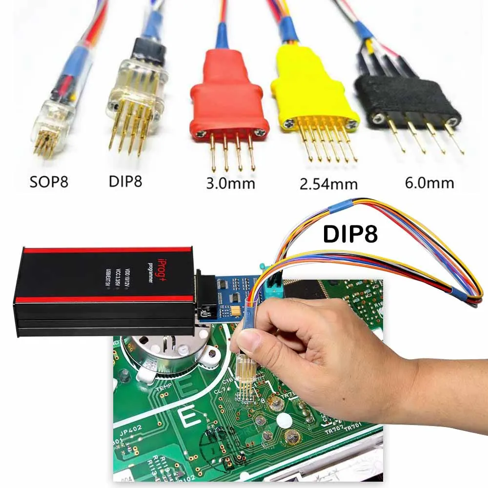 Iprog Pro V87 Beta Iprog+ Version V89 Full Set Ecu Key Programmer Support Airbag Reset/Eeprom IMMO/KM/Car Radio/Dashboard Tool key programmer universal programmer