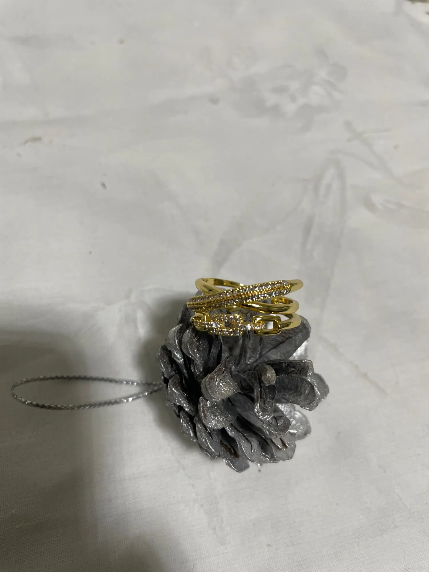 Fashion Gold Color Stainless Steel Rings photo review