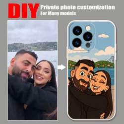 Personalized Transparent 3D Phone Case - iPhone 15 (Transparent TPU)