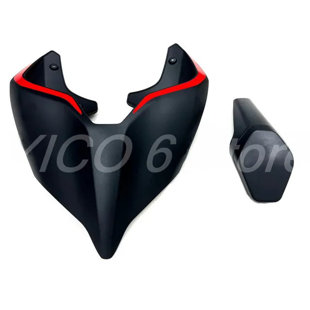 Coprisedile Carenatura Posteriore Per Ducati Panigale E Streetfighter - ABS, Rosso/Nero, Stile Monoposto - Foto 8