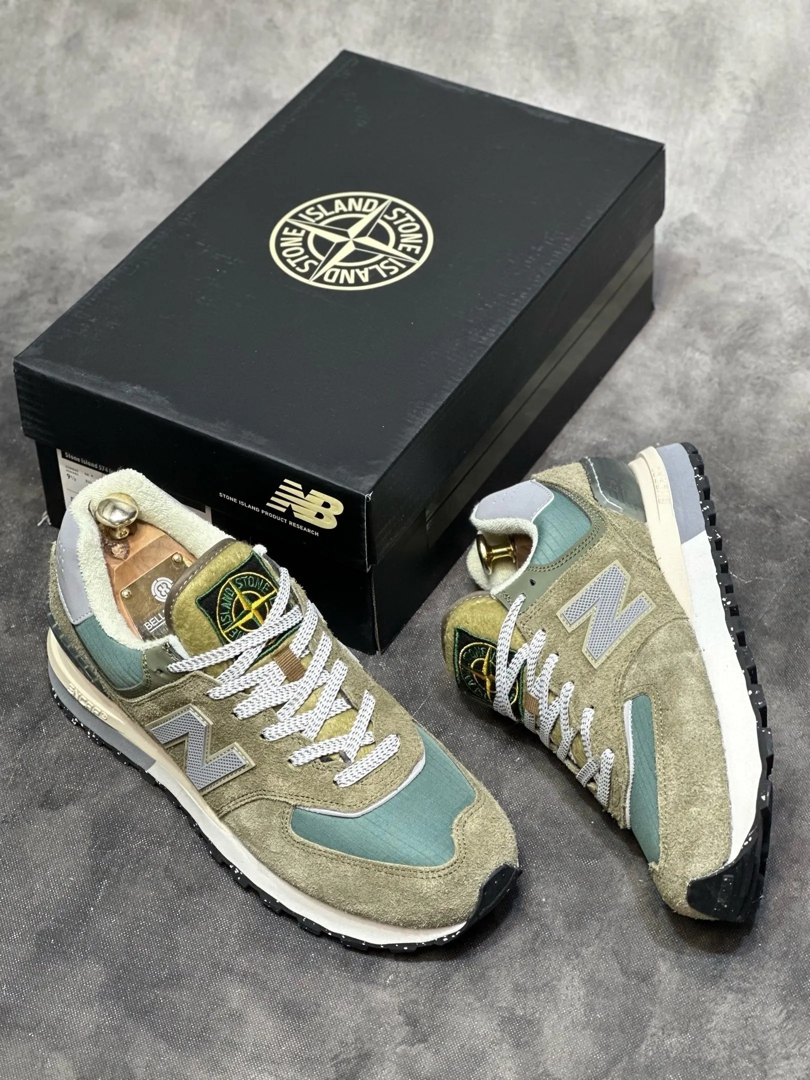 Masculine New Balance 574 Stone Island Crossings Men ' s Ceda