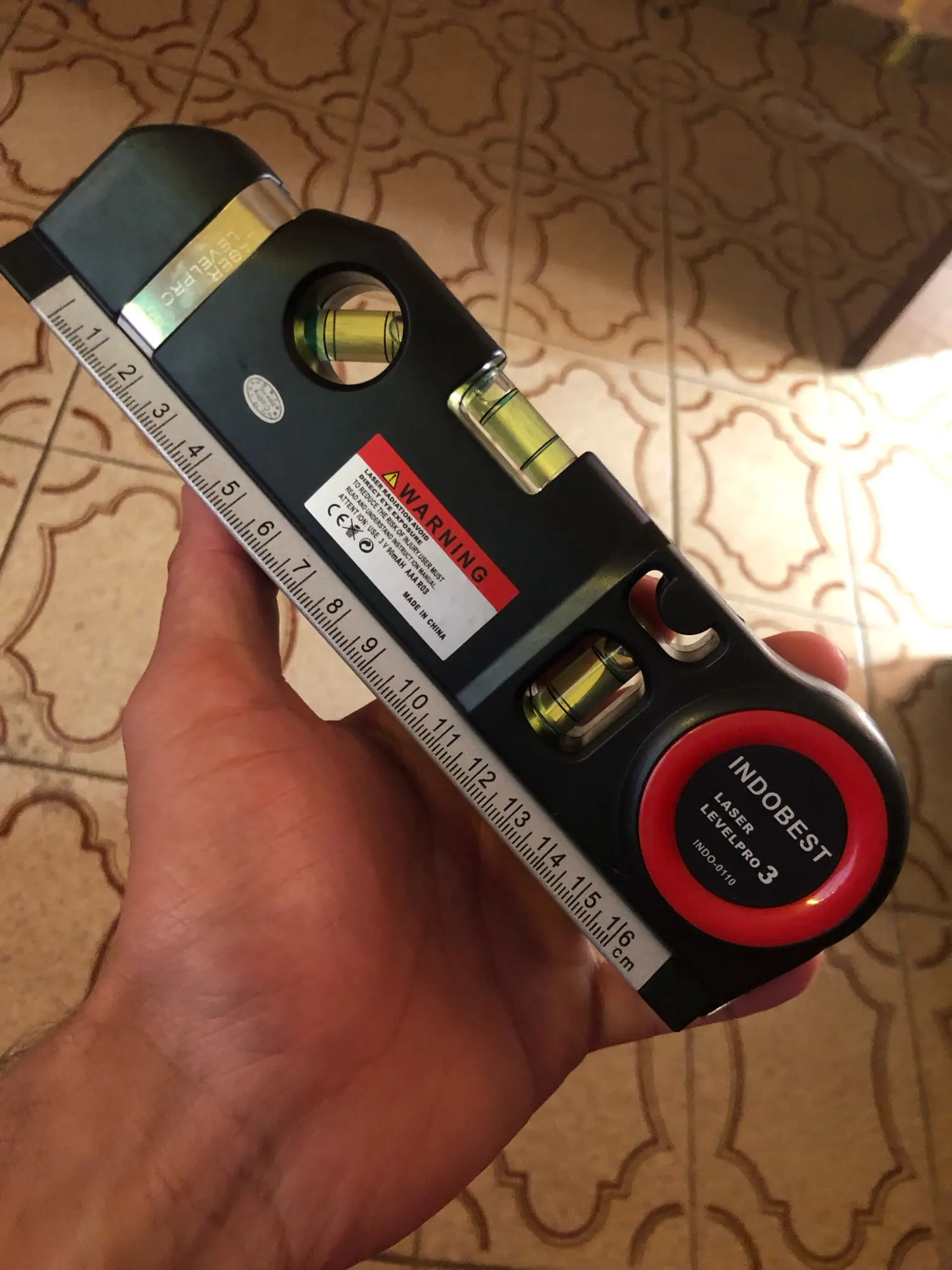 Ferramenta de Medição 4 em 1 - Nível Laser photo review