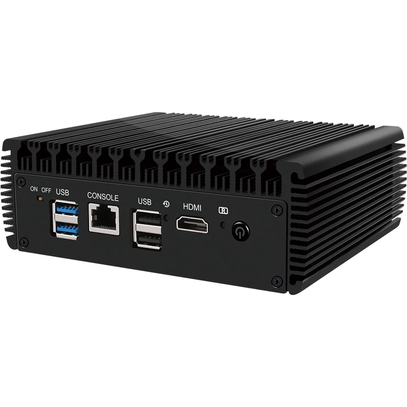 CWWK J6412/J6413 six network ports i226 2.5G soft routing mini host 12th generation low-power fanless industrial computer. 2