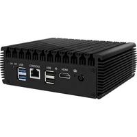 CWWK J6412/J6413 six network ports i226 2.5G soft routing mini host 12th generation low-power fanless industrial computer. 2