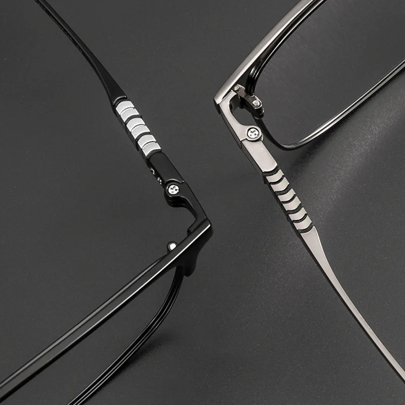 Chashma Unisex Full Rim Polygon Square Titanium TR 90 Eyeglasses 703312 Image 7