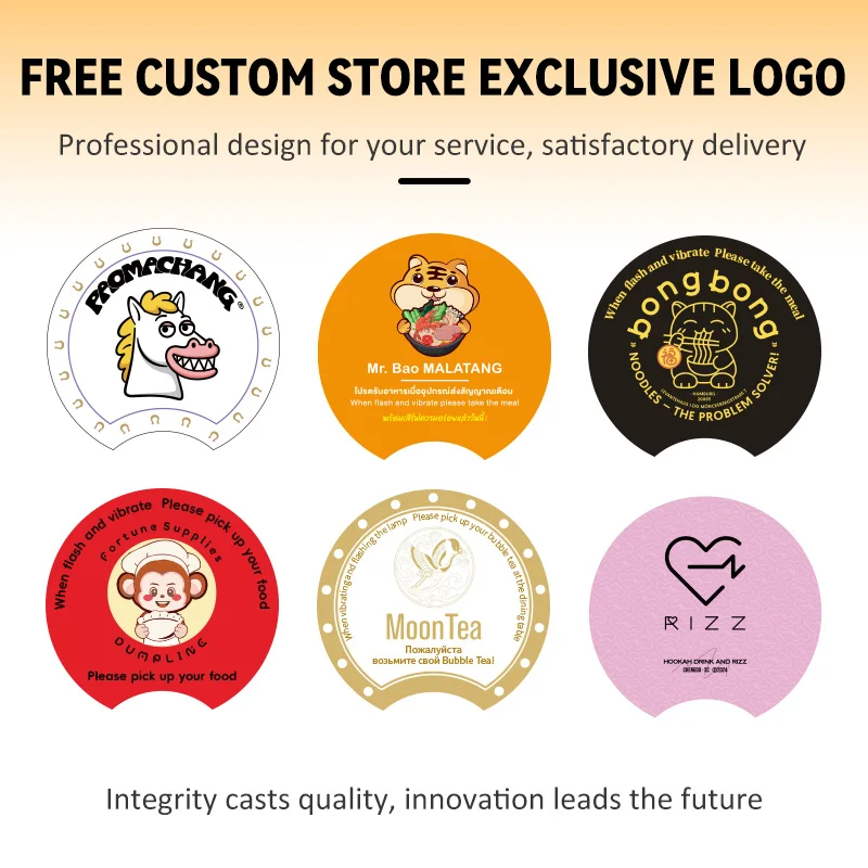 JT-936 New 300 mah waterproof Fast Court Queue number Call Vibratory Buzzer Coaster Pager Guest Cafe Restaurant paging system