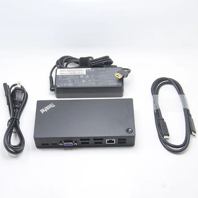 Suitable For Thinkpad Dk1663 Computer Tablet Expansion 40a9 03x71 Watt Power Wake Up Computer Usb Rj45 - Docking Stations & Usb - AliExpress