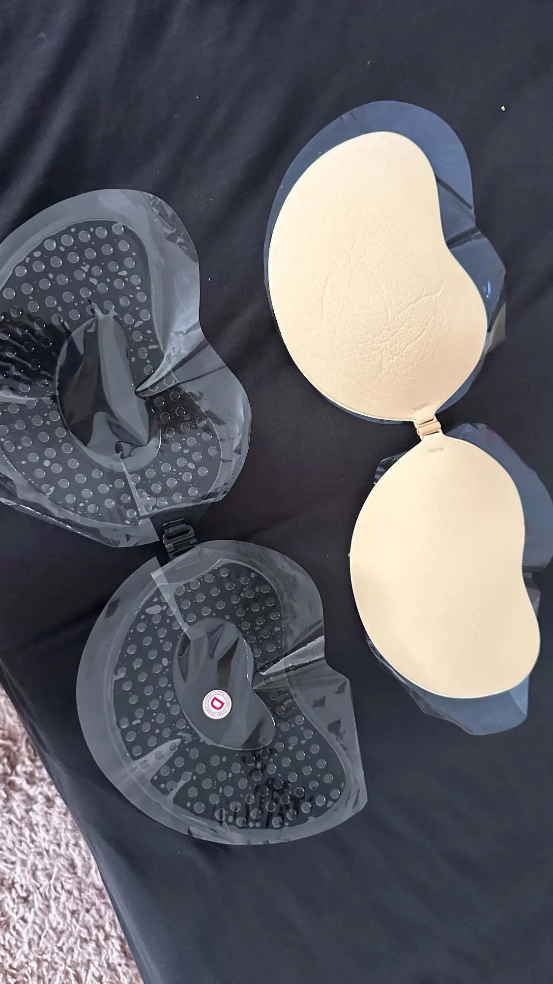 Invisible Strapless Adhesive Stick Bra Strapless Push Up Bras Women Lingerie Seamless Silicone Nipple Covers Bralette Underwear photo review