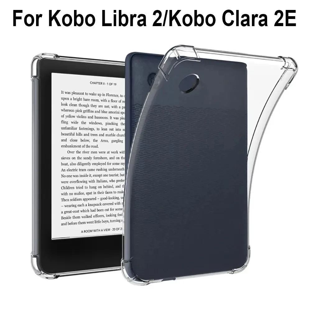 Tpu Soft Back Cover Guscio Protettivo Funda Antiurto E-Book Per Kobo Clara Hd H2O Reader Case Per Kobo Libra 2 Kobo Clara 2E
