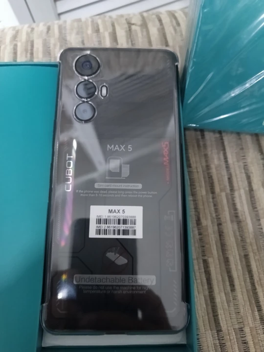 CUBOT MAX 5, Android Smartphone 5G, Dimensity 8200,4nm, 3.1GHz