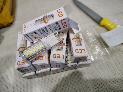 10Pcs G9 LED Lamp Brightest AC220V 230V 240V 7W Ceramic SMD 2835 LED Bulb Warm/Cool White Spotlight replace Halogen LED lighting photo review