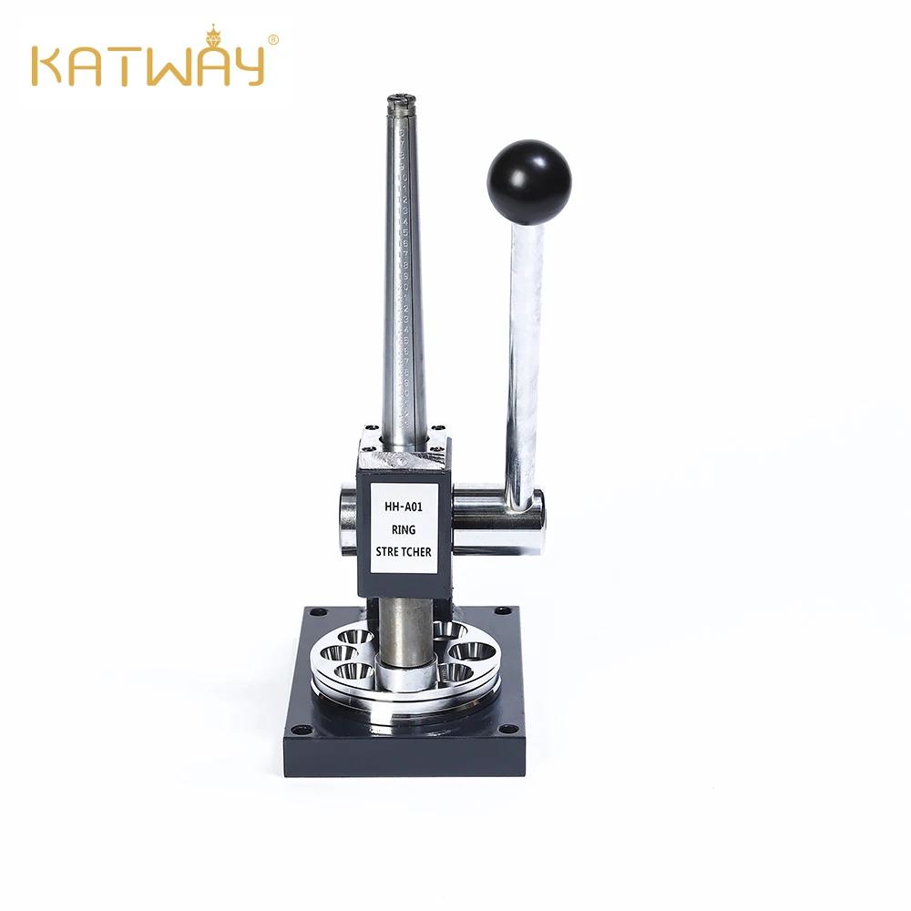 KATWAY Ring Sizer Stretcher Enlarger Mandrel Tool Round Oval Bangle Expander For Jewelers Jewelry Making Machine Tools HH-A01