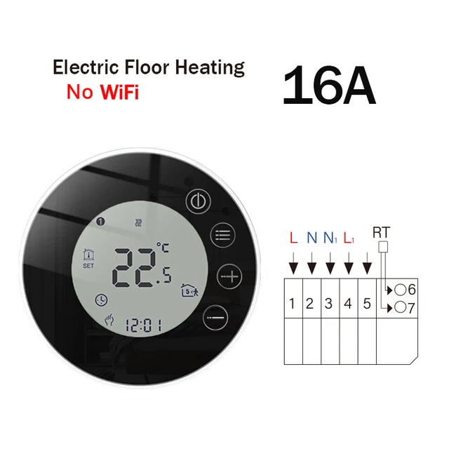 16A Electric Floor No WiFi