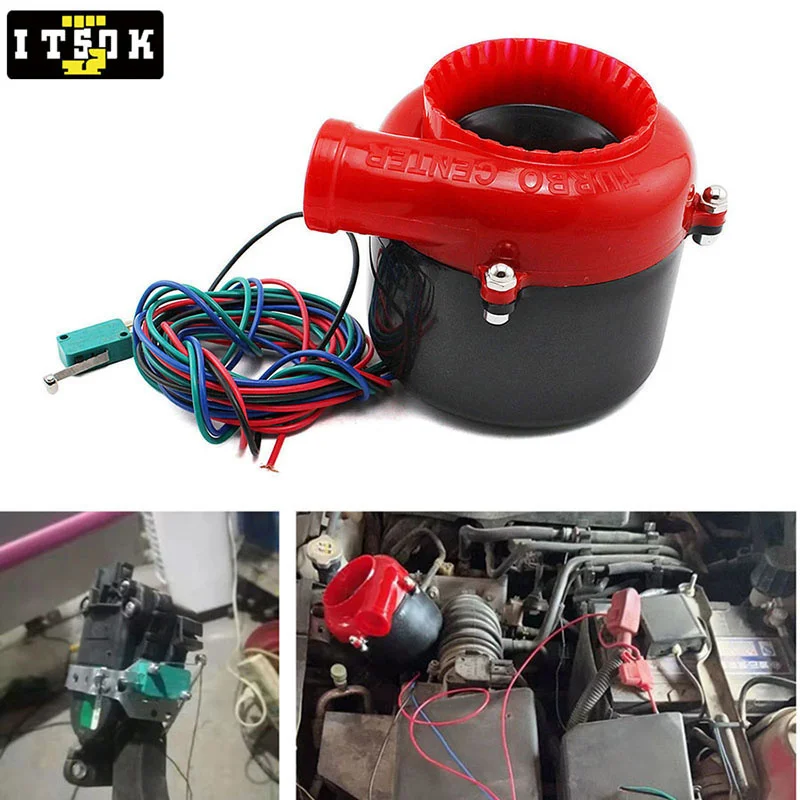 Universal Electronic Turbo JDM Car Modified Fake Dump Blow Off Valve