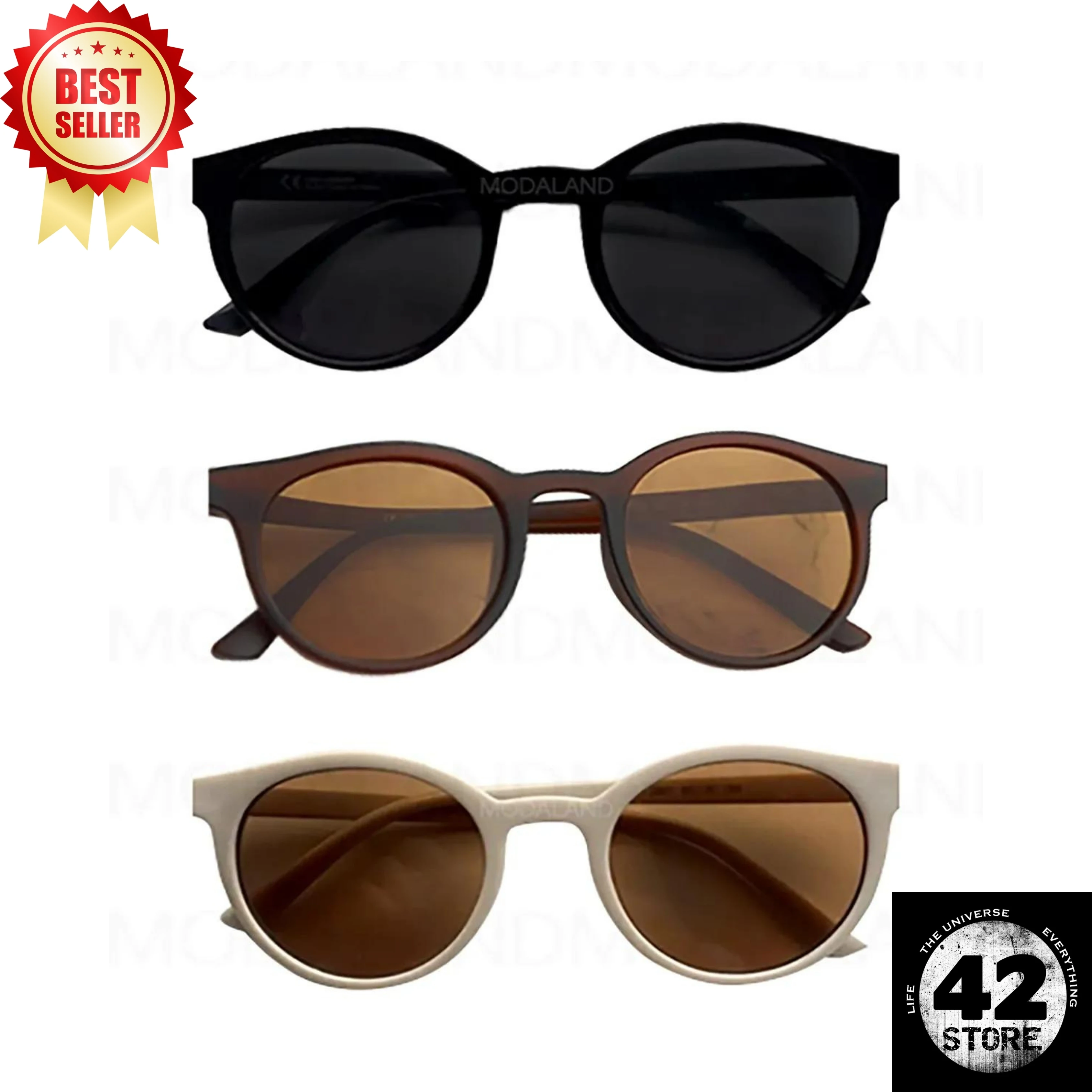 

Sunglasses Unisex Set of 3 High Quality Marco Kinary