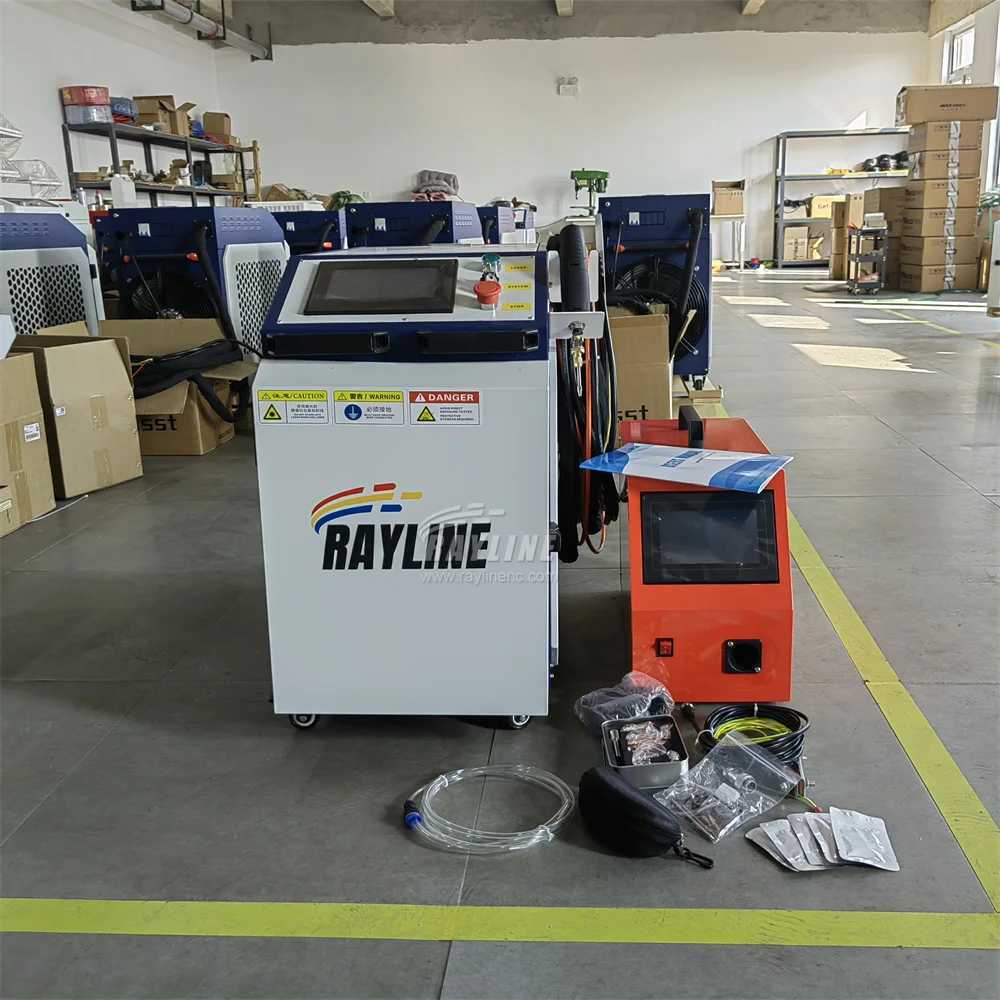 Hot New 4 in 1 Fiber Laser Welder Welding Machine Handheld Cleaning Machine 1000w 2000w 3000w All-in-one 2 Years Warranty