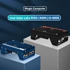 2024 Magic Multi-function Drawing /3D Printing/DIY/Soft Router Mini Pc 12th Gen Intel i3 N305 N100 Four Display 2*HDMI DP Type-C 2