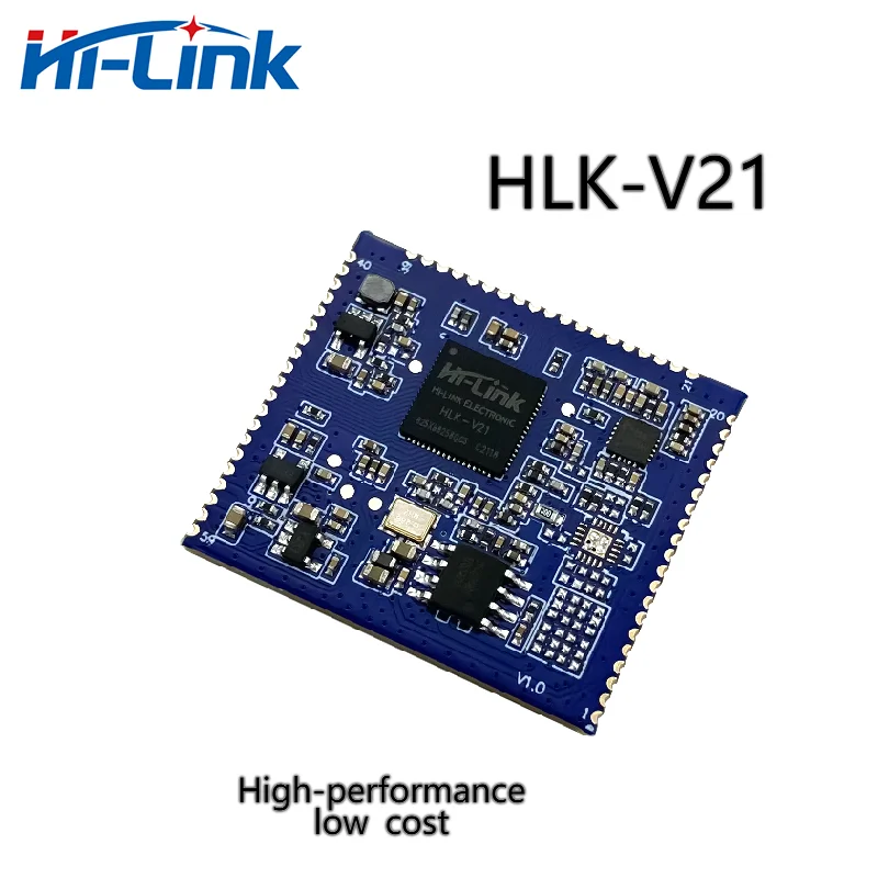 Free Shipping high recognition rate low power consumption HLK-V21 offline speech recognition module 2