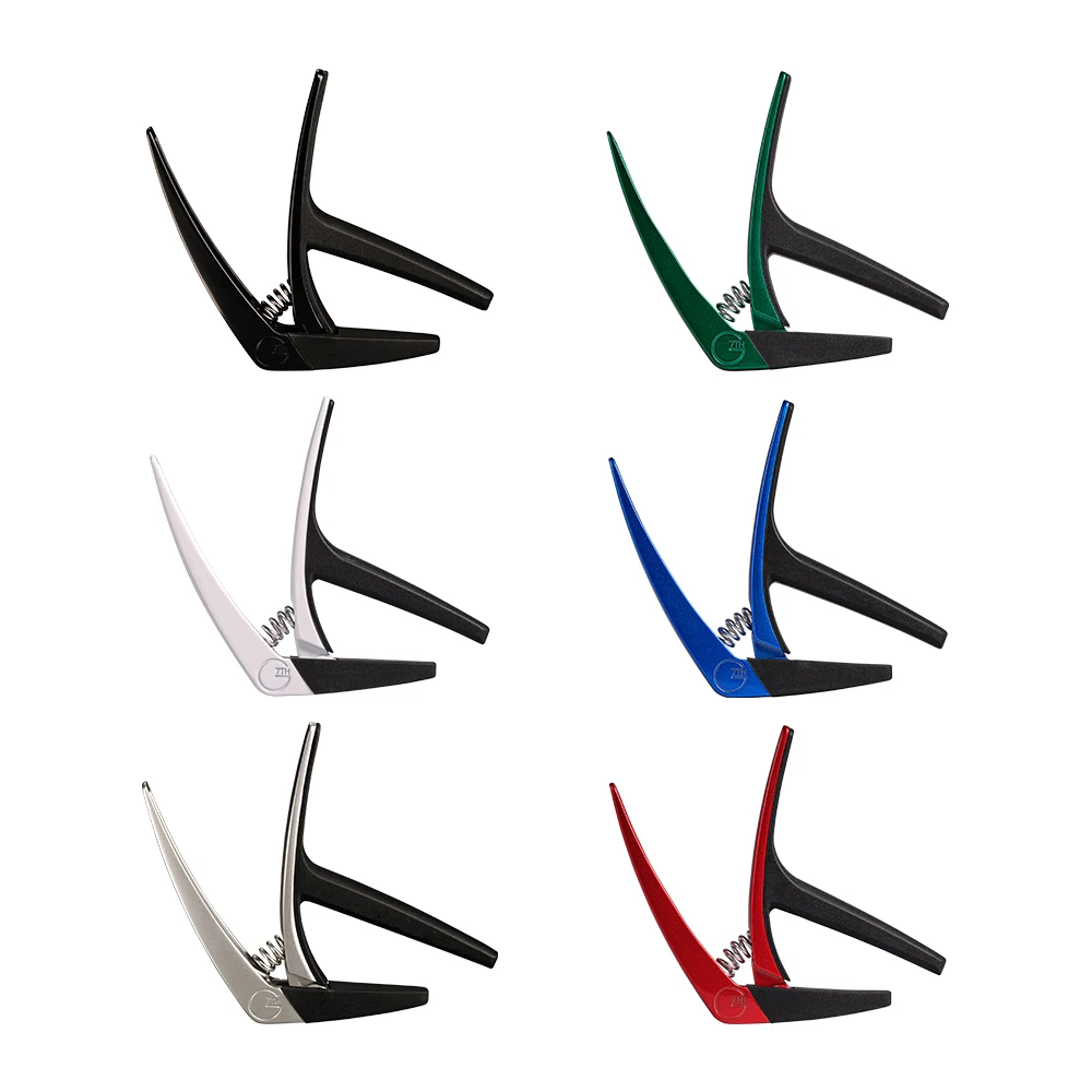 Capotasto G7th Nashville Per Chitarra Acustica - Azionamento A Una Mano, Regolazione Facile, Colore Bianco