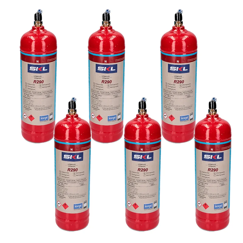6 bottles refrigerant Gas R290 370Gr propane| | - AliExpress