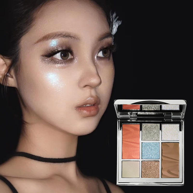 Sheeneffect Mixed Stunning Eyeshadow&Blush&Contour Palette Beauty Original High-end Makeup products Eye Shadow Palette Cosmetics 2