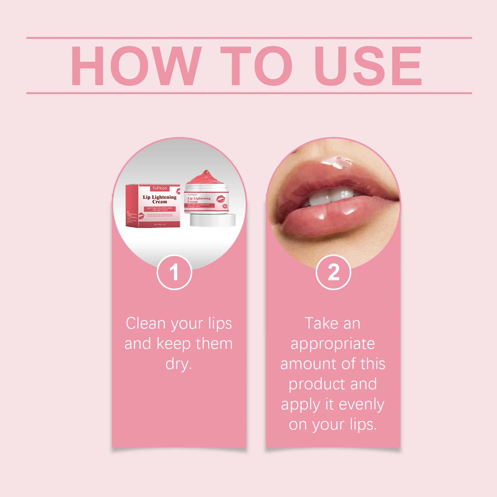 EELHOPE Nourishing Lip Cream Moisturizing Prevent Dryness and Peeling Remove Lip Lines Restore Smoothness Softening Lip Cream