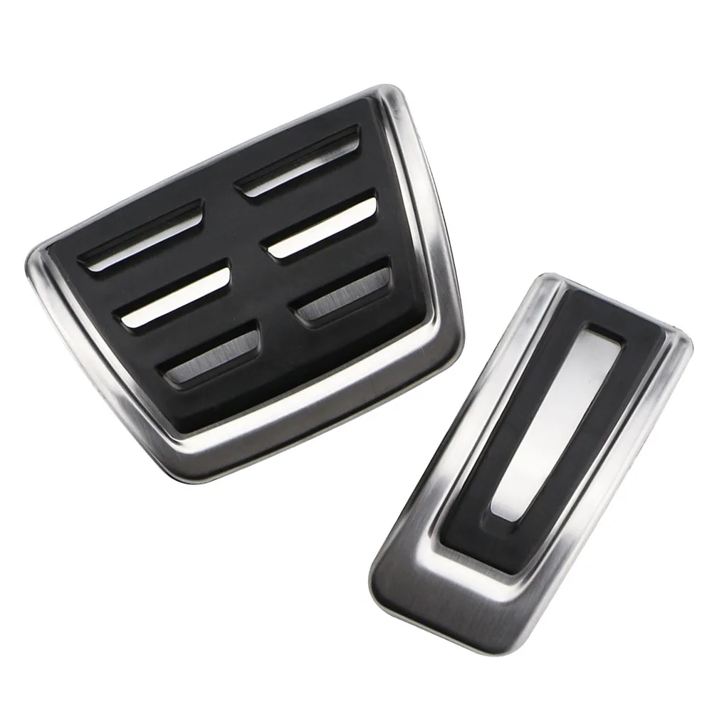 Car Pedals,Pedal Cover for Volkswagen VW Atlas Teramont CA1 Accelerator Brake Clutch Non-slip Pedal Cover Pads