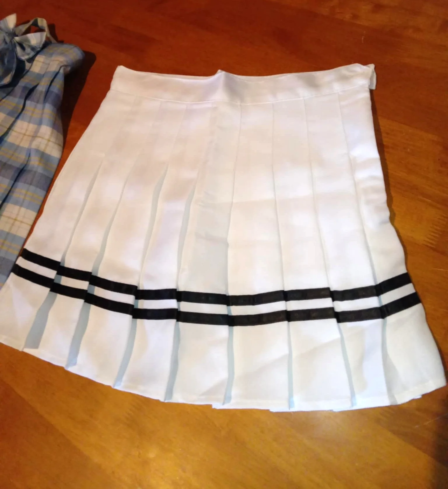 Preppy Pleated A-Line Mini Skirt - Spring Summer Essential photo review