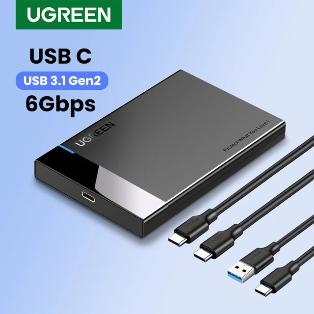 Boitier Disque Dur Externe 3,5 USB 3.0 HDD SSD UGREEN