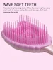 Professional Mini Angel Detangling Tangle Hairbrush Comb Anti-static Hair Brush Women Massage Combs For Salon Hairdressing Tools 5