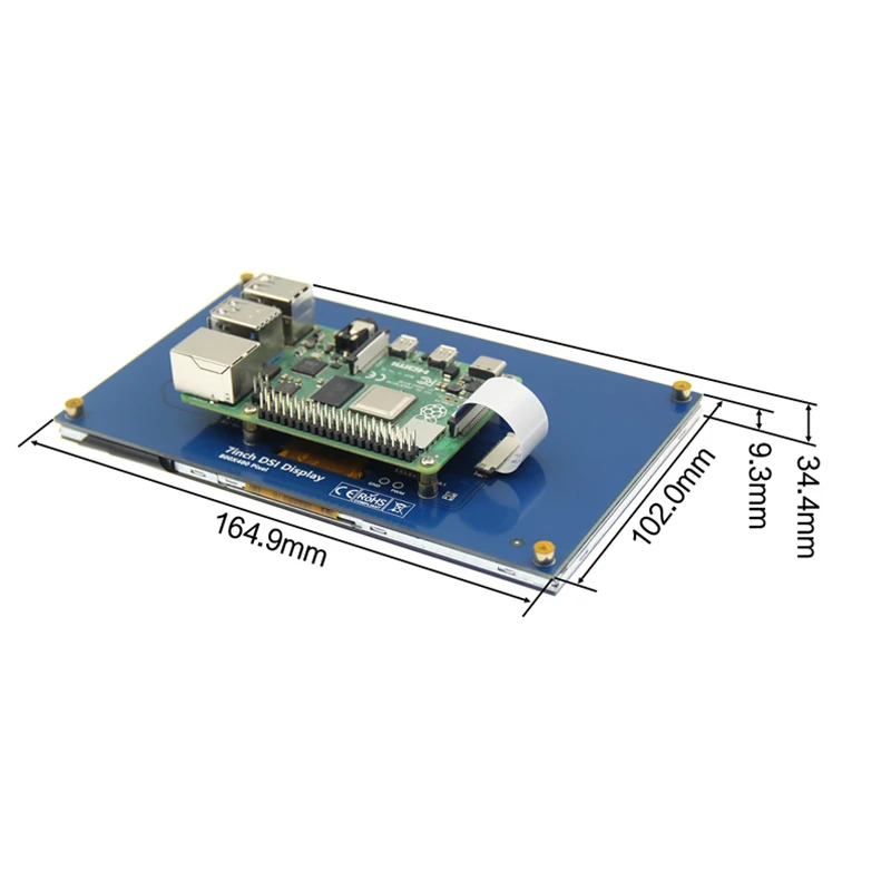   MIPI DSI ÷, IPS  ġ ũ , 7 ġ IPS PWM ġ ũ, 800x480 ȼ