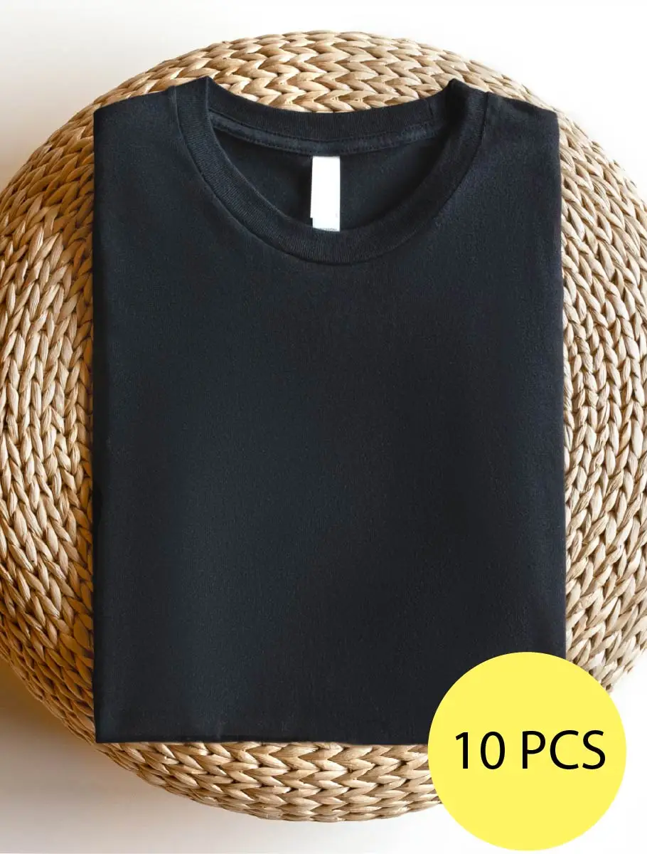 Bulk Unisex Plain Soft Cotton T Shirts