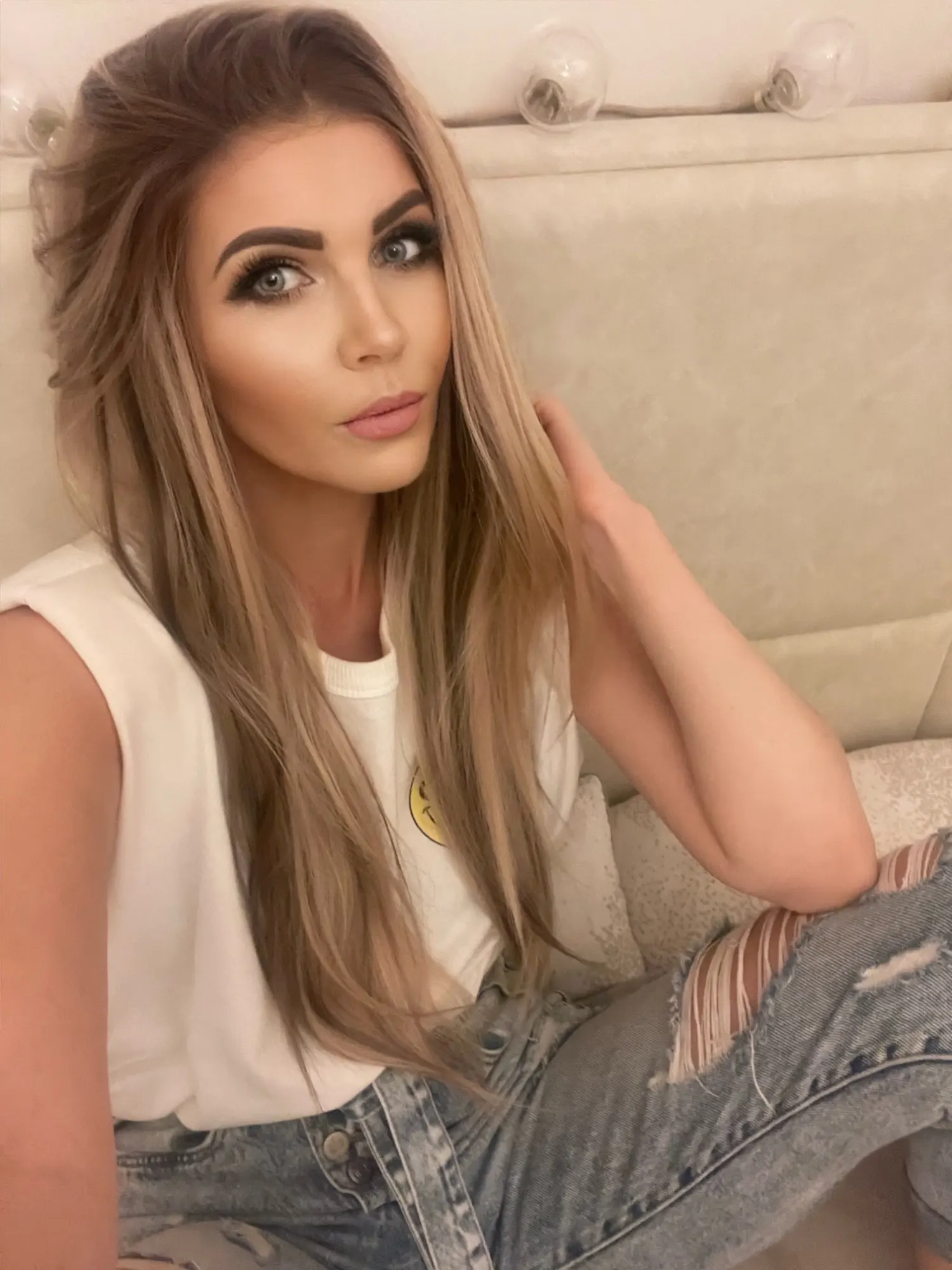 Blonde Balayage Straight Hair 360 HD Lace Wigs Human Hair- KissLove Hair