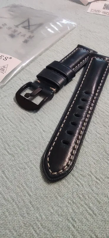MAIKES Watch Accessories Watch Strap 20mm 22mm 24mm 26mm Vintage Cow Leather Watch Band For Panerai Fossil Watchband