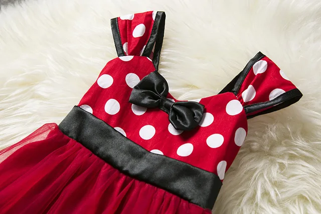 Uporpor – Robe De Princesse Mickey Et Minnie Pour Bébé Fille