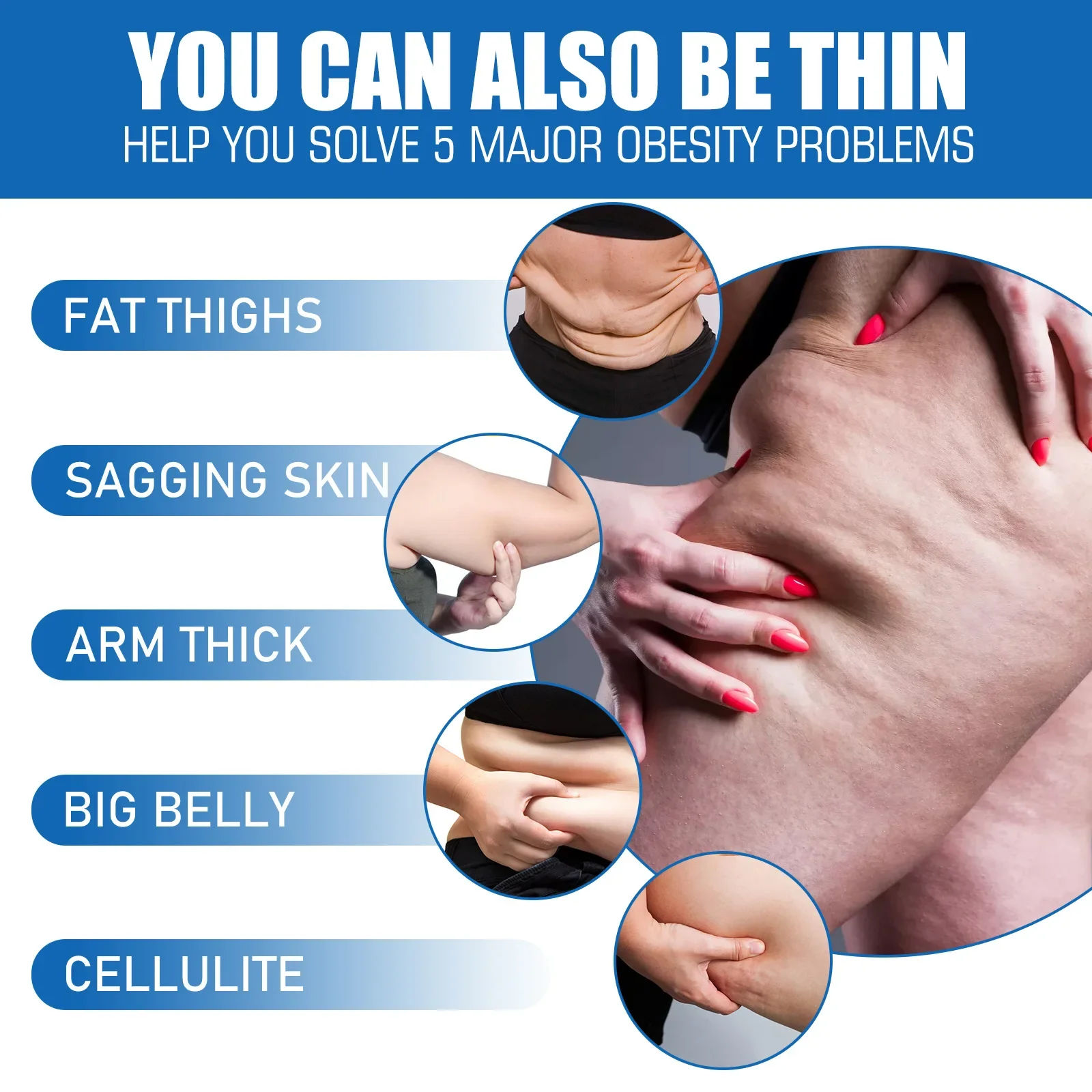 Fat Burning Massage Cream Effective Slimming Body Toning Anti Cough Pain Muscle Relaxation Shaping Firming Skin Nourishing Care