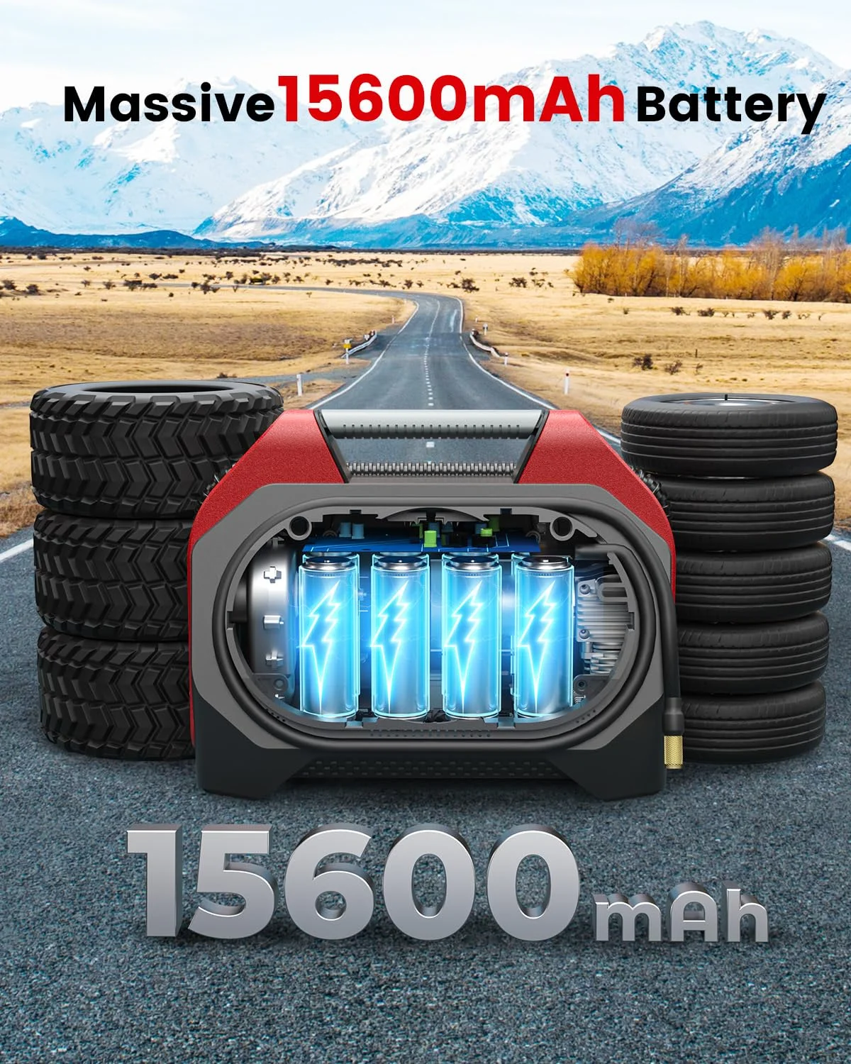 Dual-Cylinder Portable Air Compressor 3