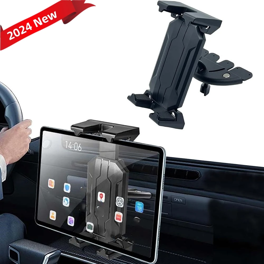 

CD Slot Phone Car Mount Holder Universal 4 - 12.9 Inch Tablet Stand Car phone holder For iPad Pro iphone