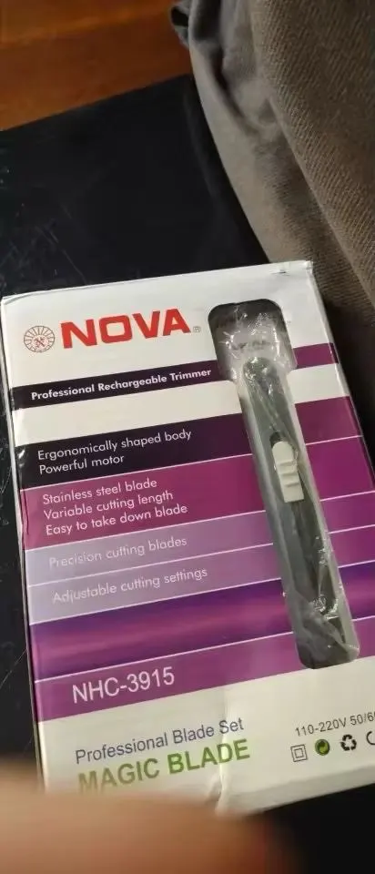Máquininha De Cortar Cabelo e/ou Barbeador Portátil Aparador Barba 3915 bivolt Recarregável-ENVIO IMEDIATO PARA TODO BRASIL photo review