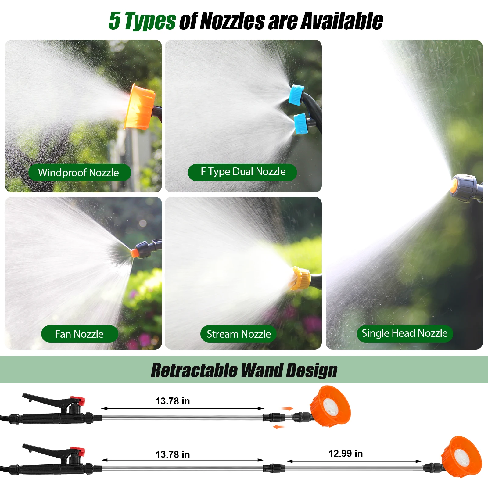 backpack hydroseeding sprayer with battery powered agriculture sprayer