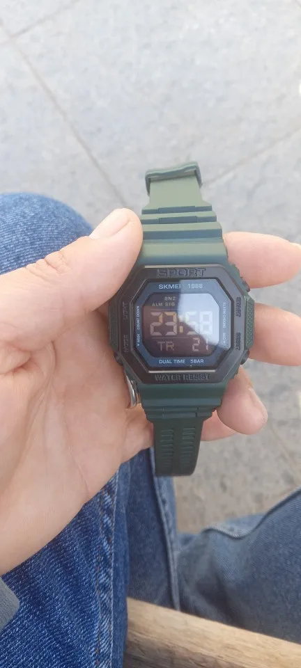 SKMEI 1988 Digital Sport Watch for Men - LED, Waterproof photo review