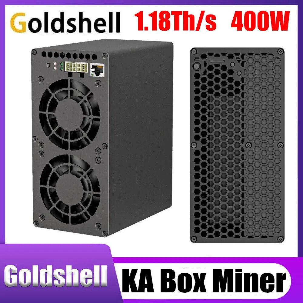

Kaspa Miner Goldshell KA-Box 1.18T 400W Crypto Mining New Machine, Free Shipping