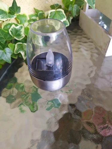 LED Solar Candles Night Light - Waterproof and Rechargeable photo review
