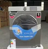 Washing and Dry Machine, 2-in-1 Fully Automatic, Electric Stainless Steel, 220V 1900W, Sturdy Zinc Plate Material, capacity 14kg 2