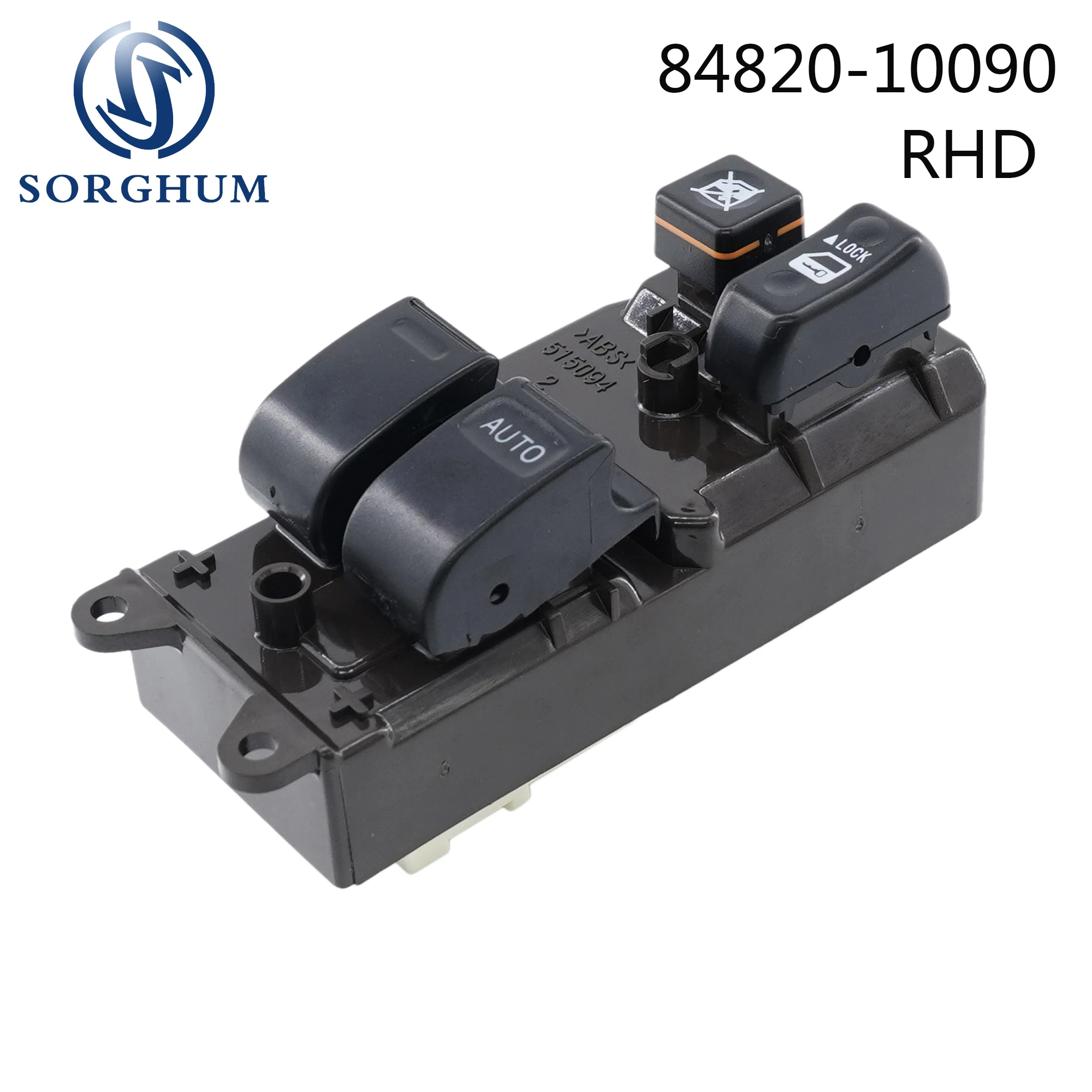 Sorghum Car RHD Power Master Window Switch Regulator For Toyota Hilux Hiace YARIS Land Cruiser 1999-2005 84820-10090 8482010090