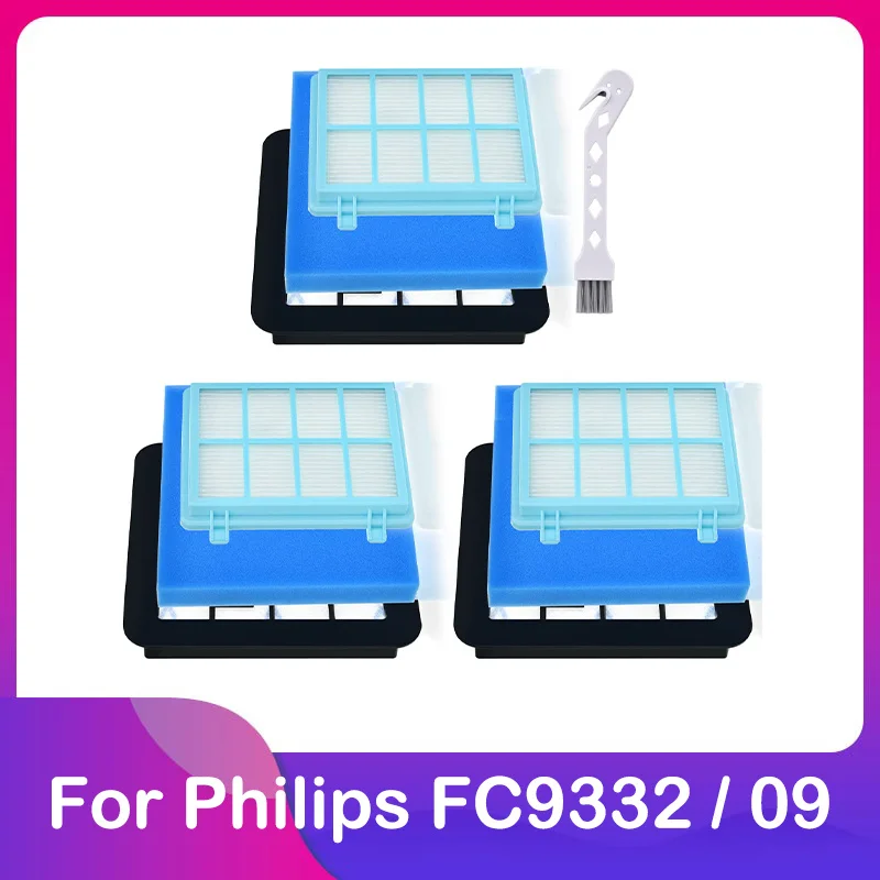 ForPhilipsFC933209PowerProSpareHepaFilterSpongeVacuumCleaner